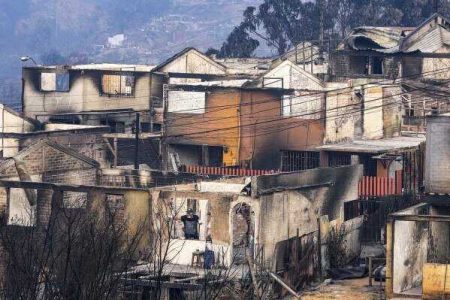 افزایش قربانیان آتش سوزی های جنگلی در شیلی