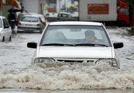 بارش های رگباری شدید در نوار جنوبی ایران