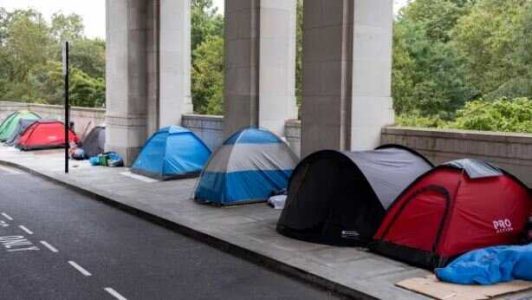 افزایش شمار پناهجویان بی خانمان در انگلیس