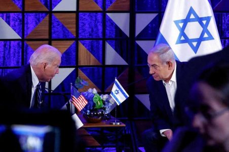 بایدن: فکر می کنم نتانیاهو به حرفم گوش می کند