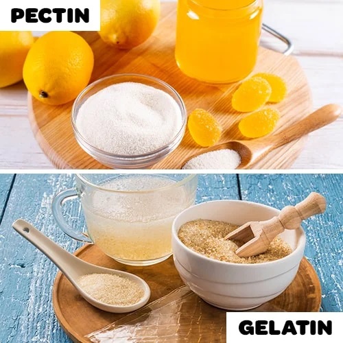 نحوه استفاده از پکتین در تهیه مربا، ژله و محصولات لبنی