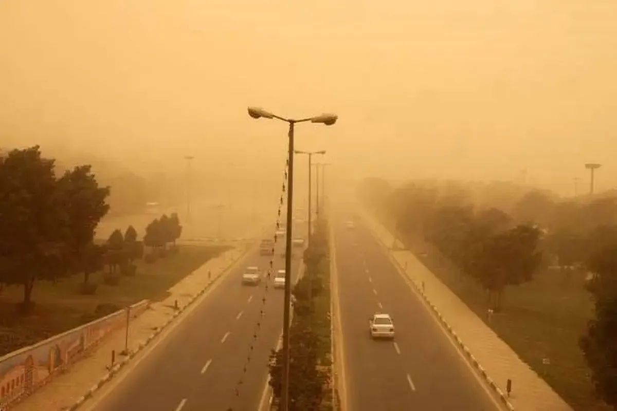 عربستان عربستان و عراق منشا توده گرد و غبار در غرب کشور