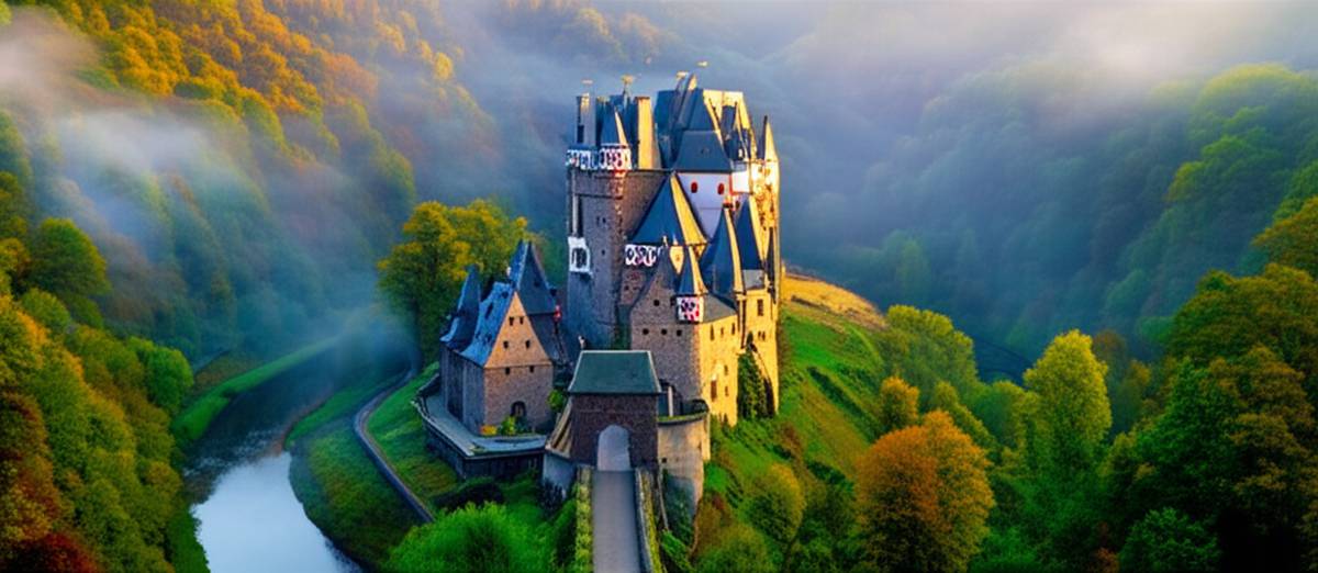 قلعه بورگ التز Burg Eltz Castle