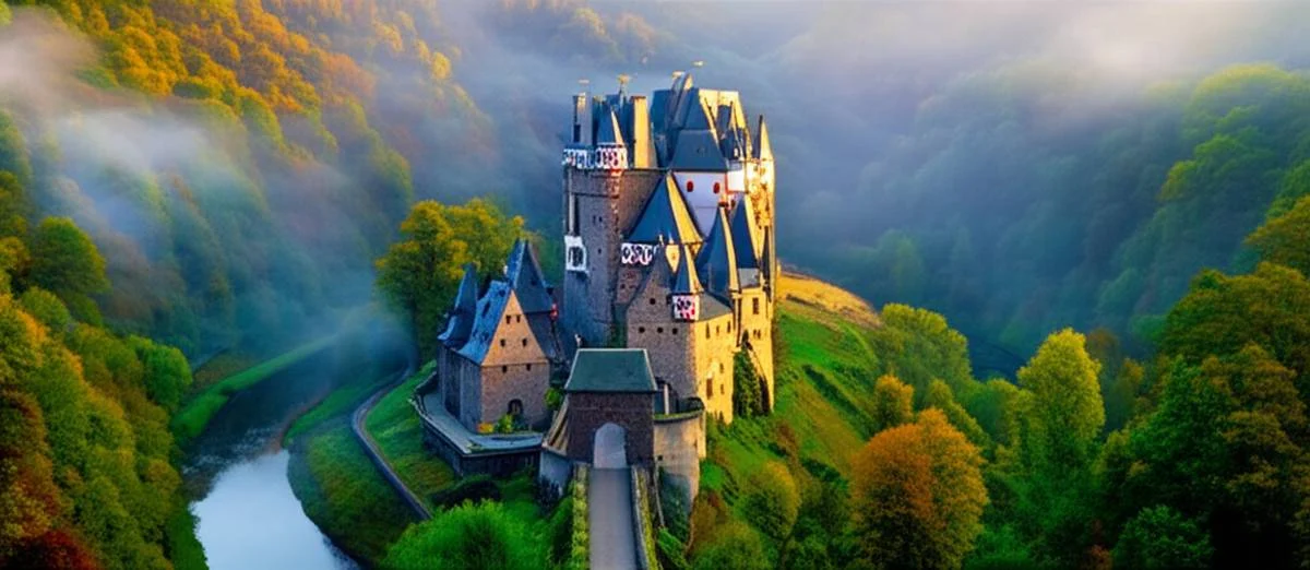قلعه بورگ التز Burg Eltz Castle