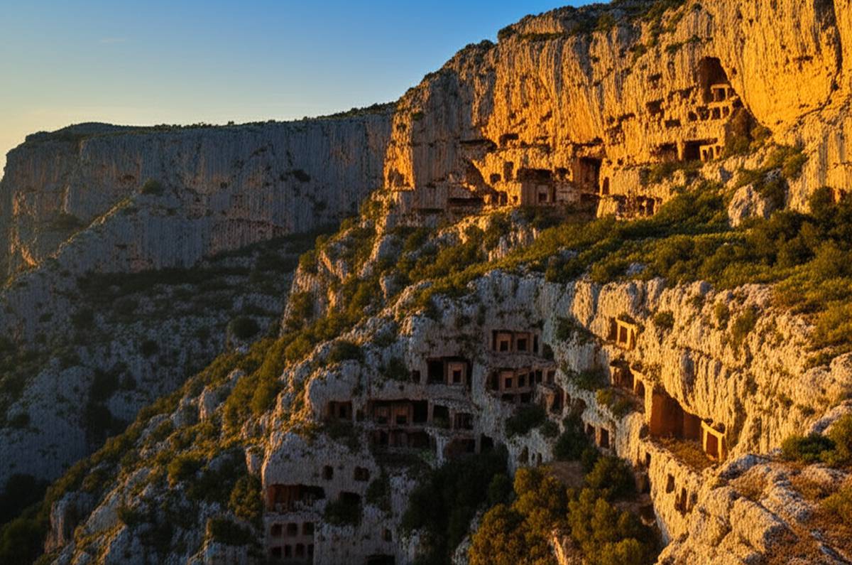 قبرستان عجیب پانتالیکا در سیسیل ایتالیا