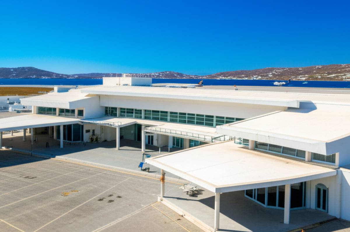 فرودگاه میکونوس (Mykonos Airport) | راهنمای کامل سفر به یونان