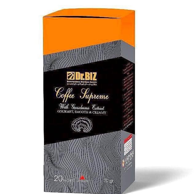 خواص قهوه گانودرما و جینسینگ دکتر بیز