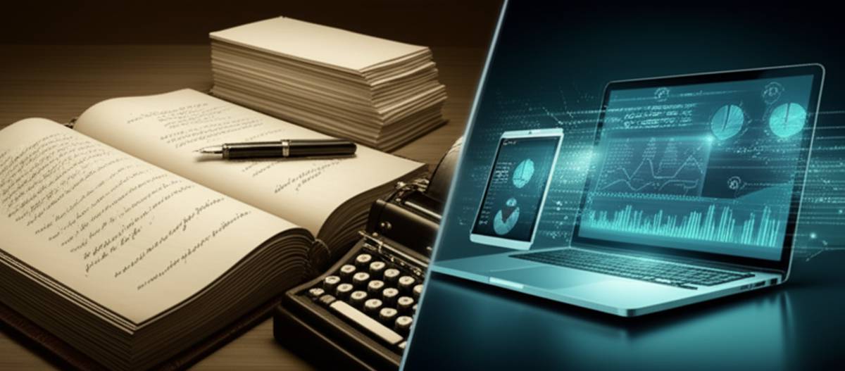 تفاوت حسابداری دستی و مکانیزه