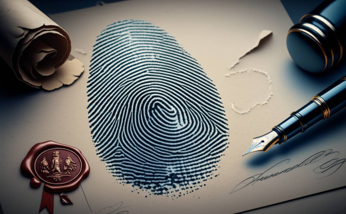 اثر انگشت در وصیت نامه | اعتبار قانونی و نکات مهم